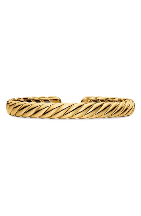 Sculpted Cable Flex Bracelet, 7.5mm