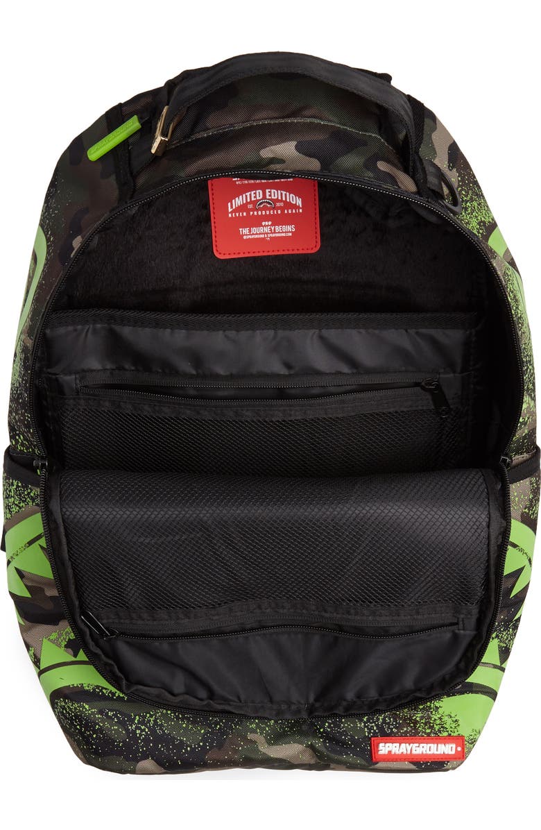 Sprayground Glow in the Dark Shark Backpack, Alternate, color,