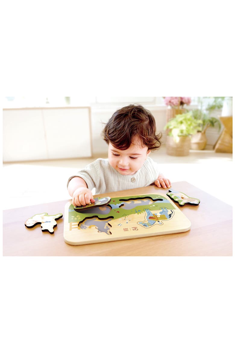 x The Met Majestic Animals Peg Puzzle, Alternate, color, MULTIPLECOLOR