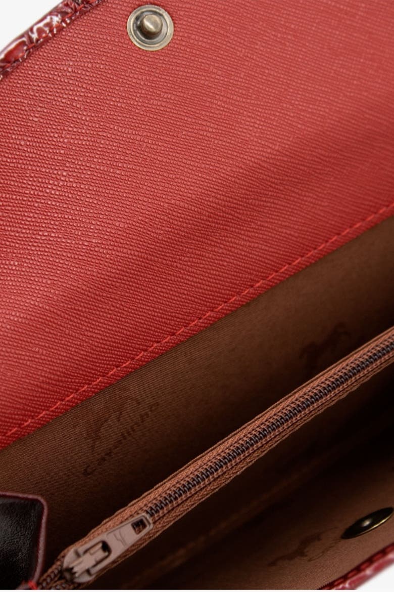 Grace Wallet 206, Alternate, color, Red / White