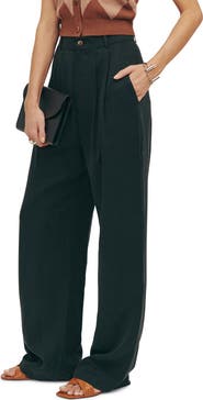 Reformation Mason High Waist Wide Leg Pants
