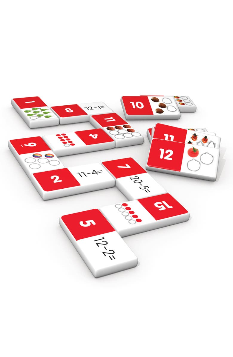 Junior Learning Dominoes Subtraction, Main, color, Multicolored