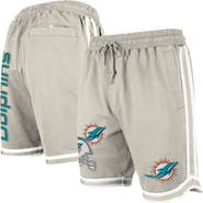 New Era Men's New Era Light Beige Miami Dolphins Stone Multi Patch Shorts