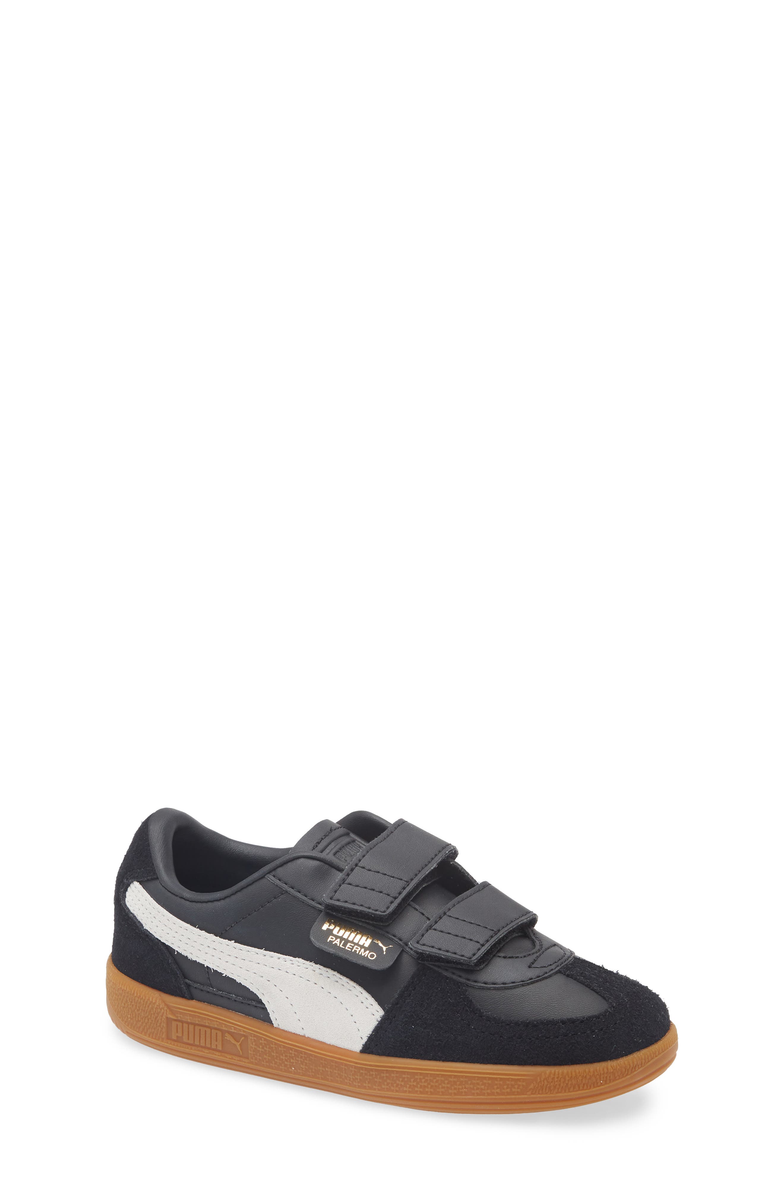 PUMA Kids' Palermo Sneaker, Main, color, Black