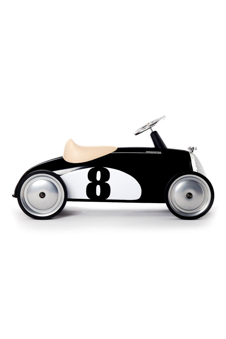 Rider Black Ride-On Car, Alternate, color, BLACK