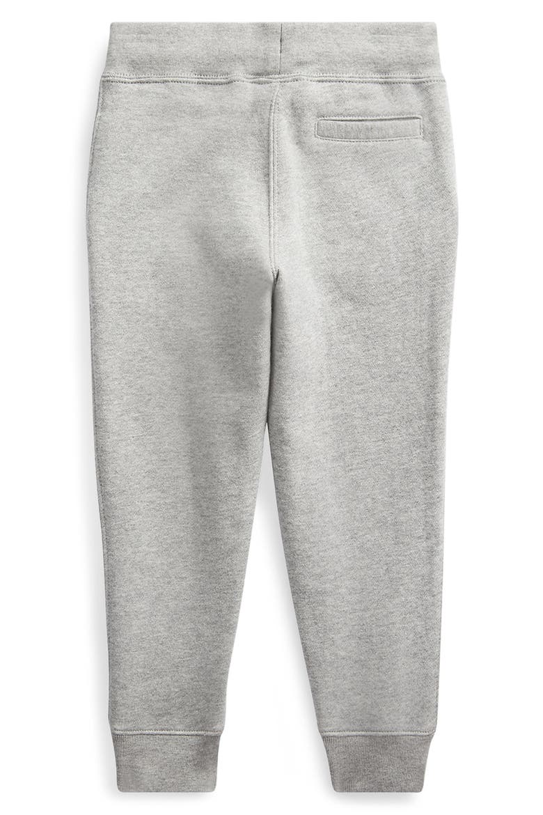 Kids' Fleece Joggers, Alternate, color, GREY HEATHER