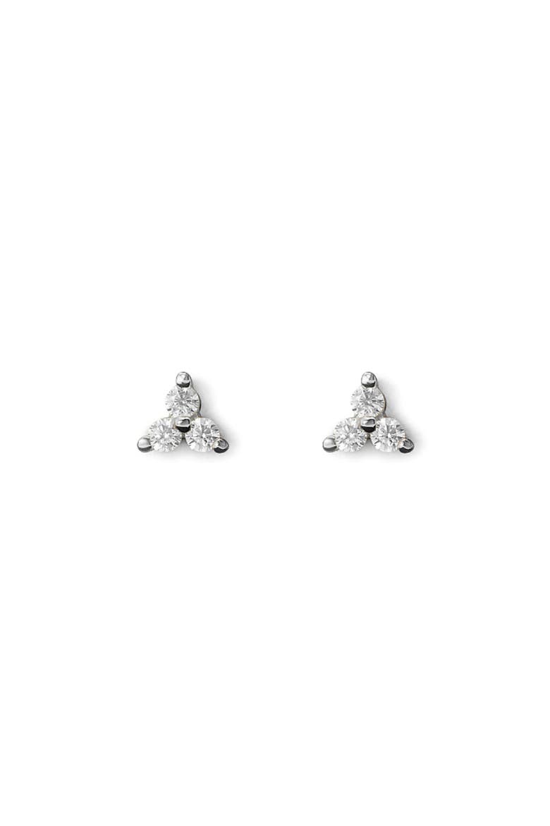 Small Stud Earring - Zara, Main, color, Silver