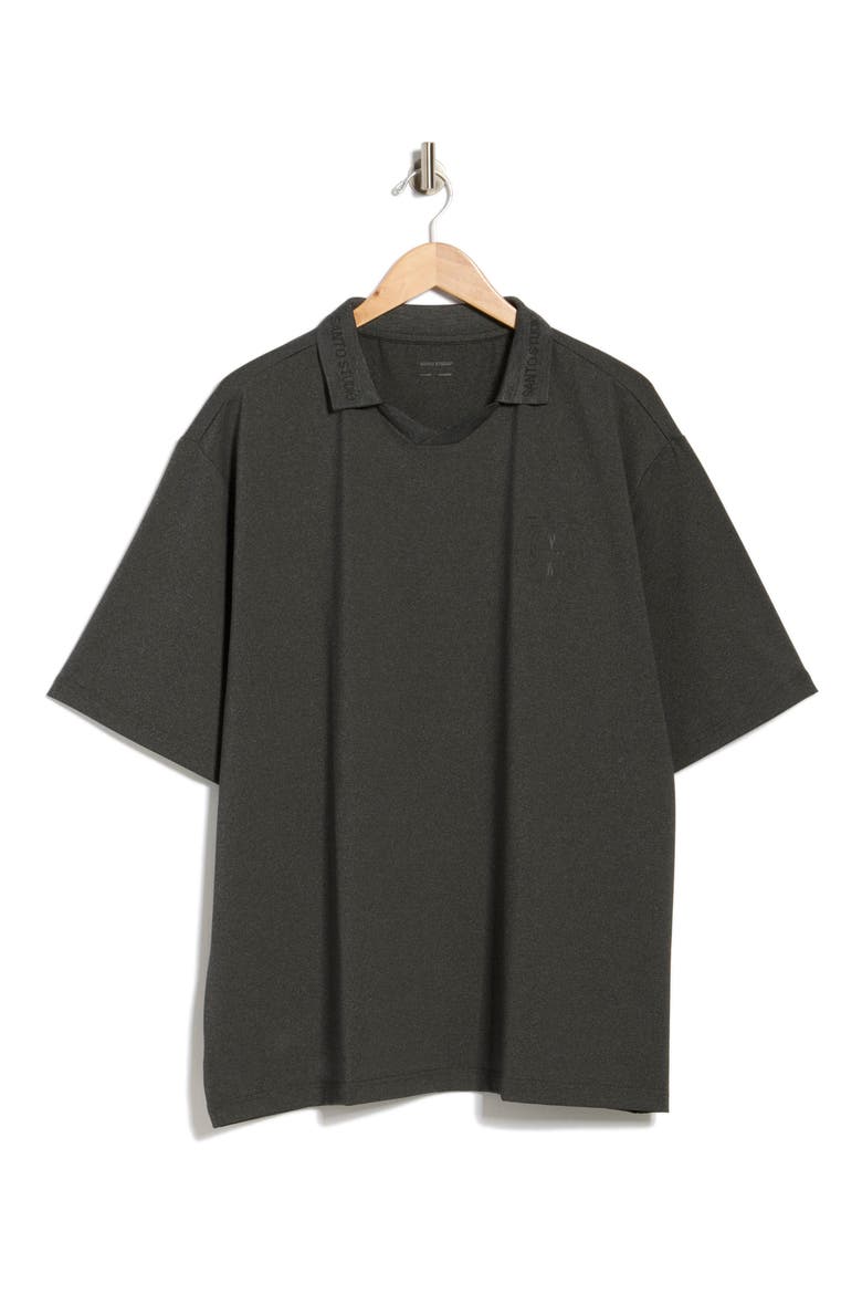 Breathe Club Polo, Main, color, CHARCOAL