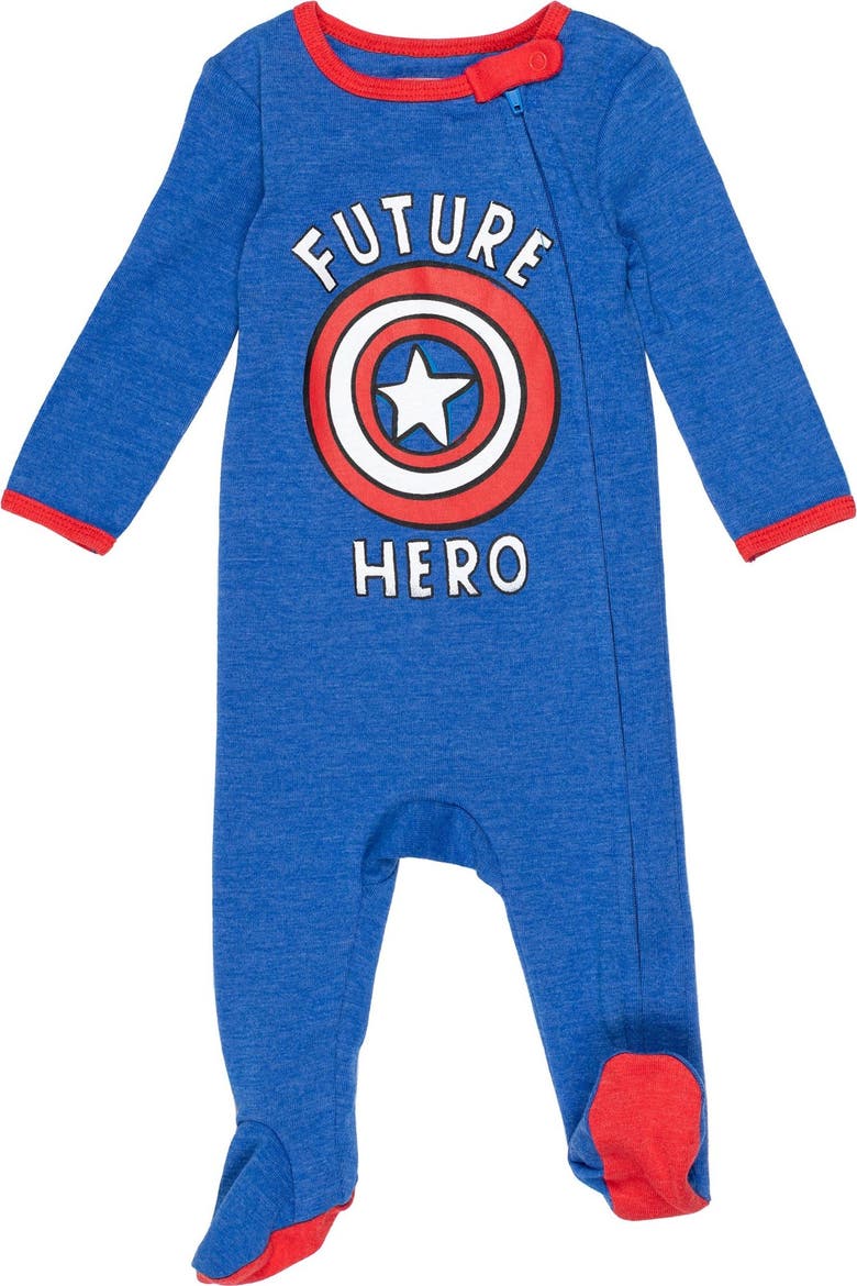 Avengers 3-Pack Footed Sleep N' Play, Alternate, color, Marvel Comics Multi