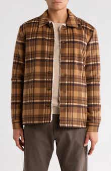 PAIGE Rangel Fleece Lined Plaid Flannel Jacket