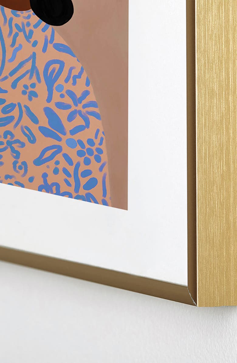 Deny Designs The Sweater Framed Art Print, Alternate, color, Blue