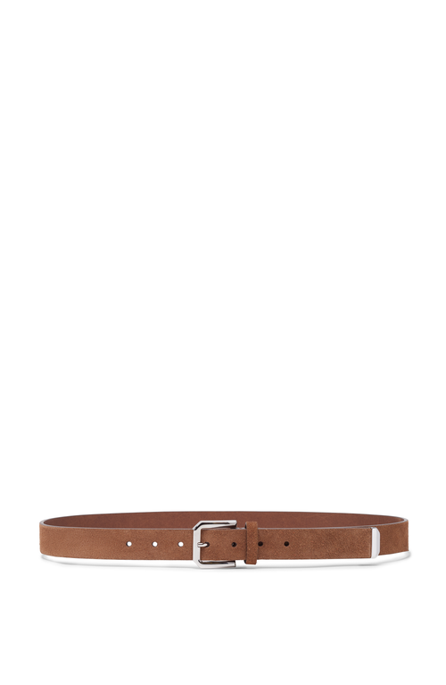 Brunello Cucinelli Leather Belt In Brown