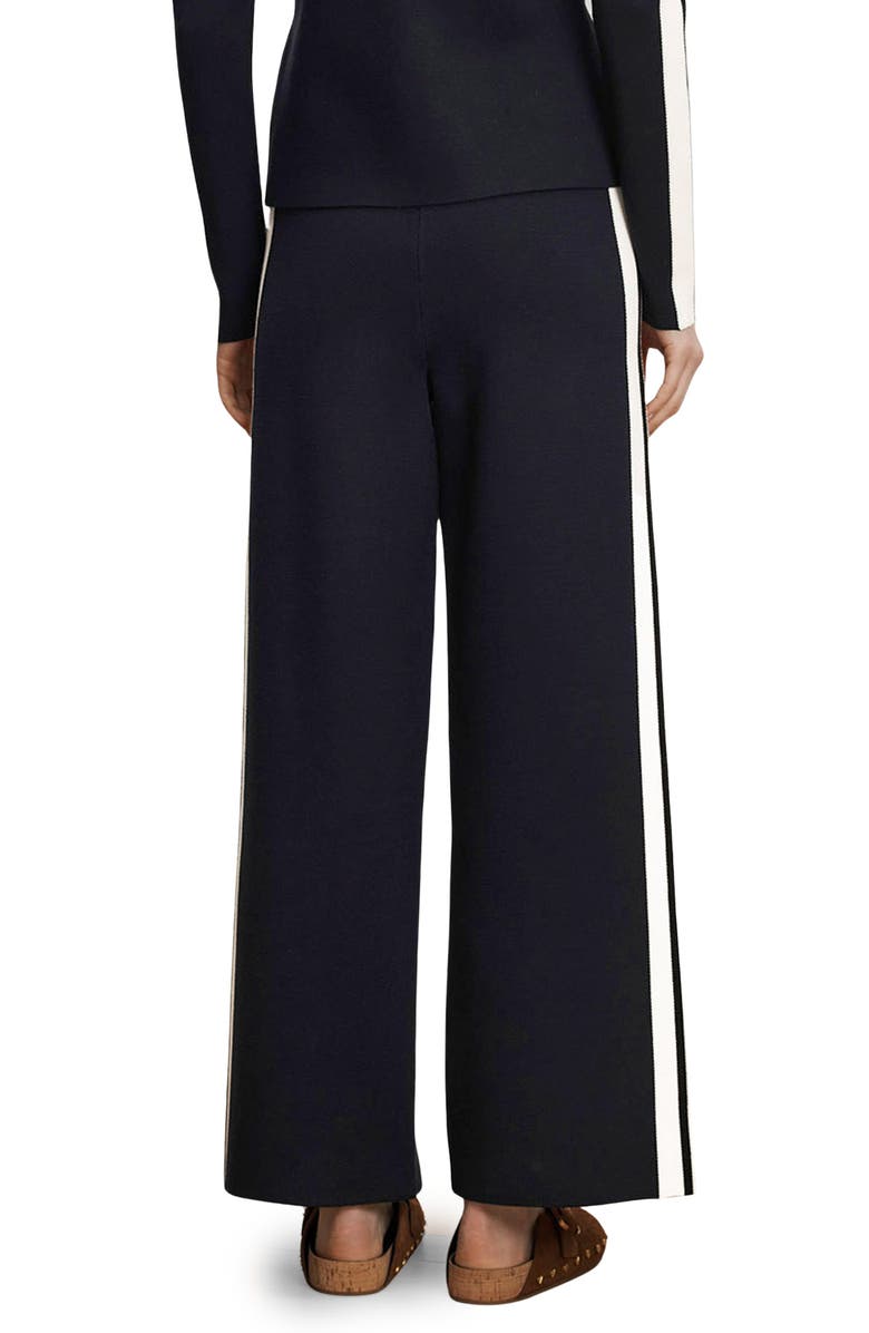 Veronica Beard Jenkins Knit Pants, Alternate, color, Dark Navy