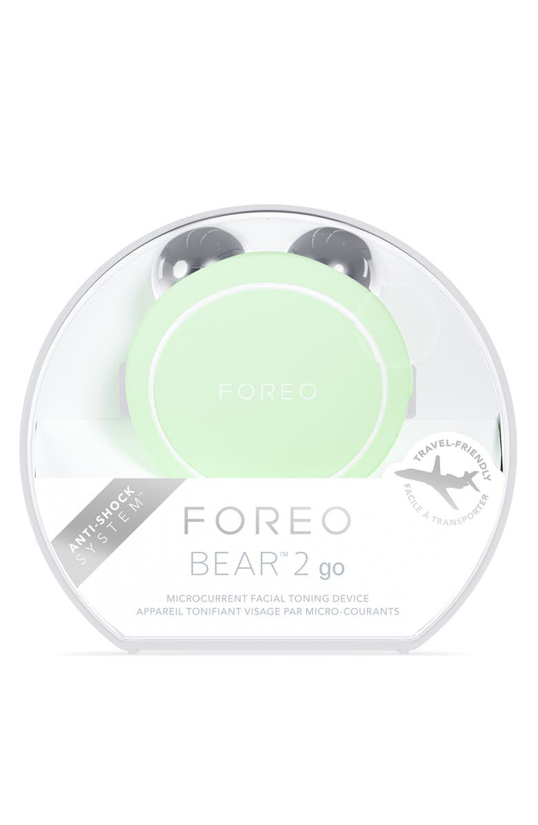 FOREO BEAR 2 go Microcurrent Facial Toning Device, Alternate, color, Pistachio