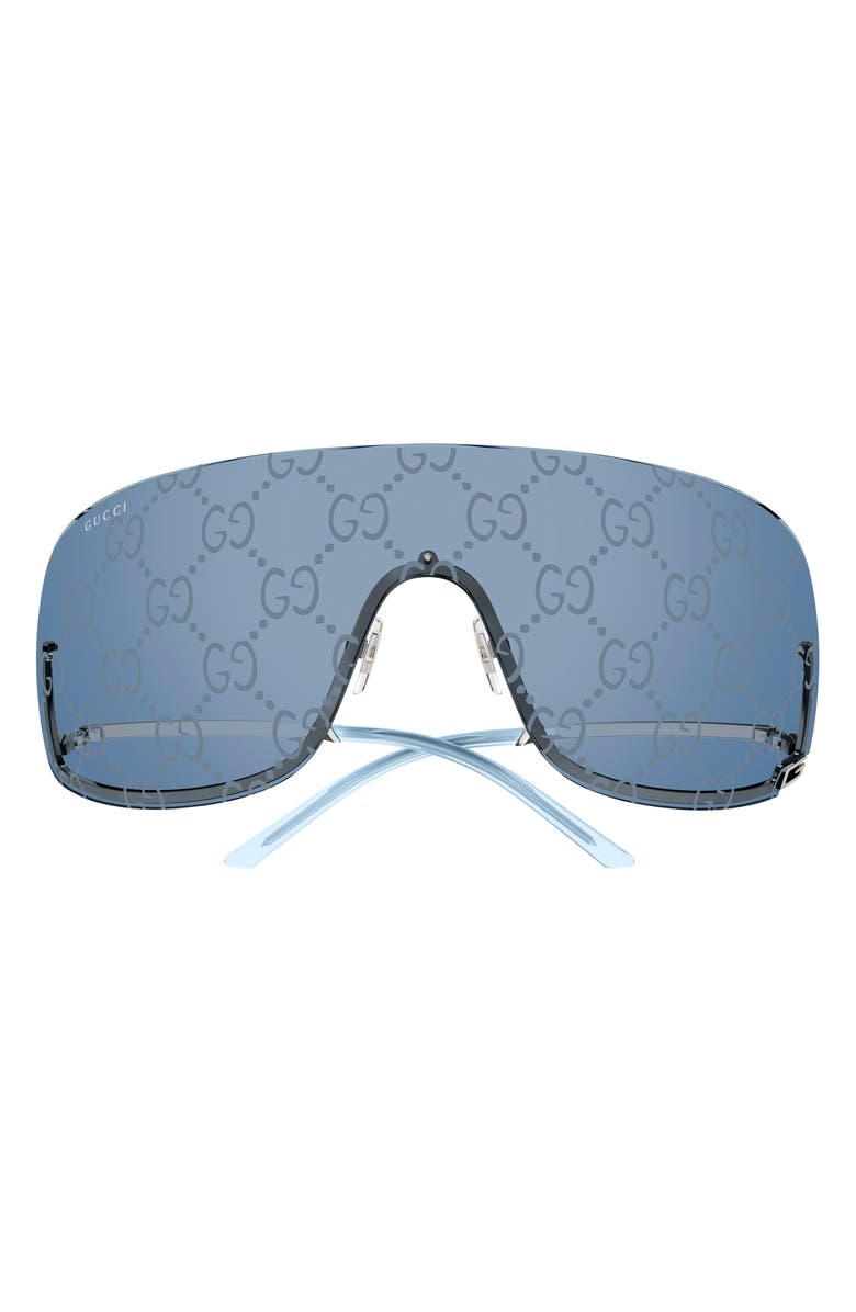 Gucci 99mm Mask Sunglasses, Main, color,