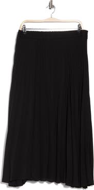 MAX STUDIO Printed Release Pleat Skirt