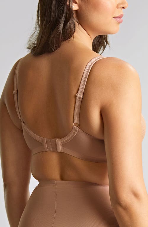 Panache Envy Underwire Stretch Lace Side Support Bra In Neutral