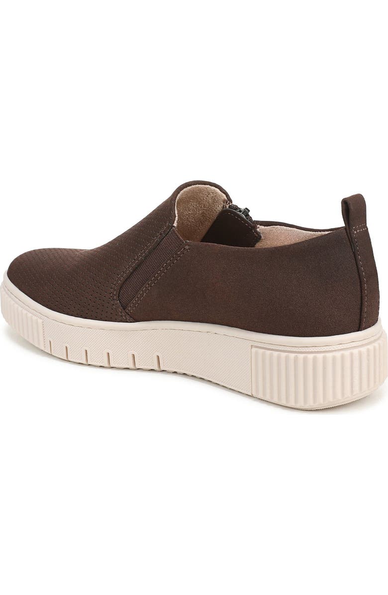 SOUL NATURALIZER Turner Perforated Platform Sneaker, Alternate, color, Midnight Brown Faux Leather