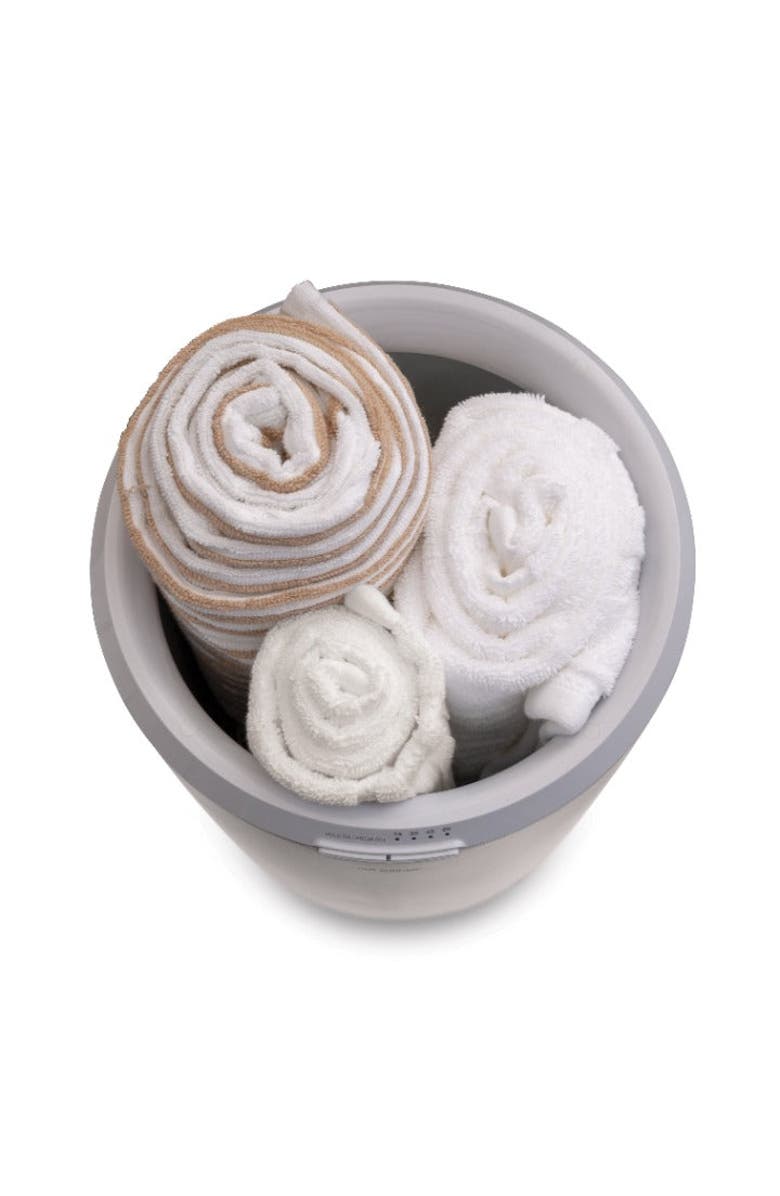 Zadro Large Bucket Towel Warmer, Alternate, color, Black/Gray