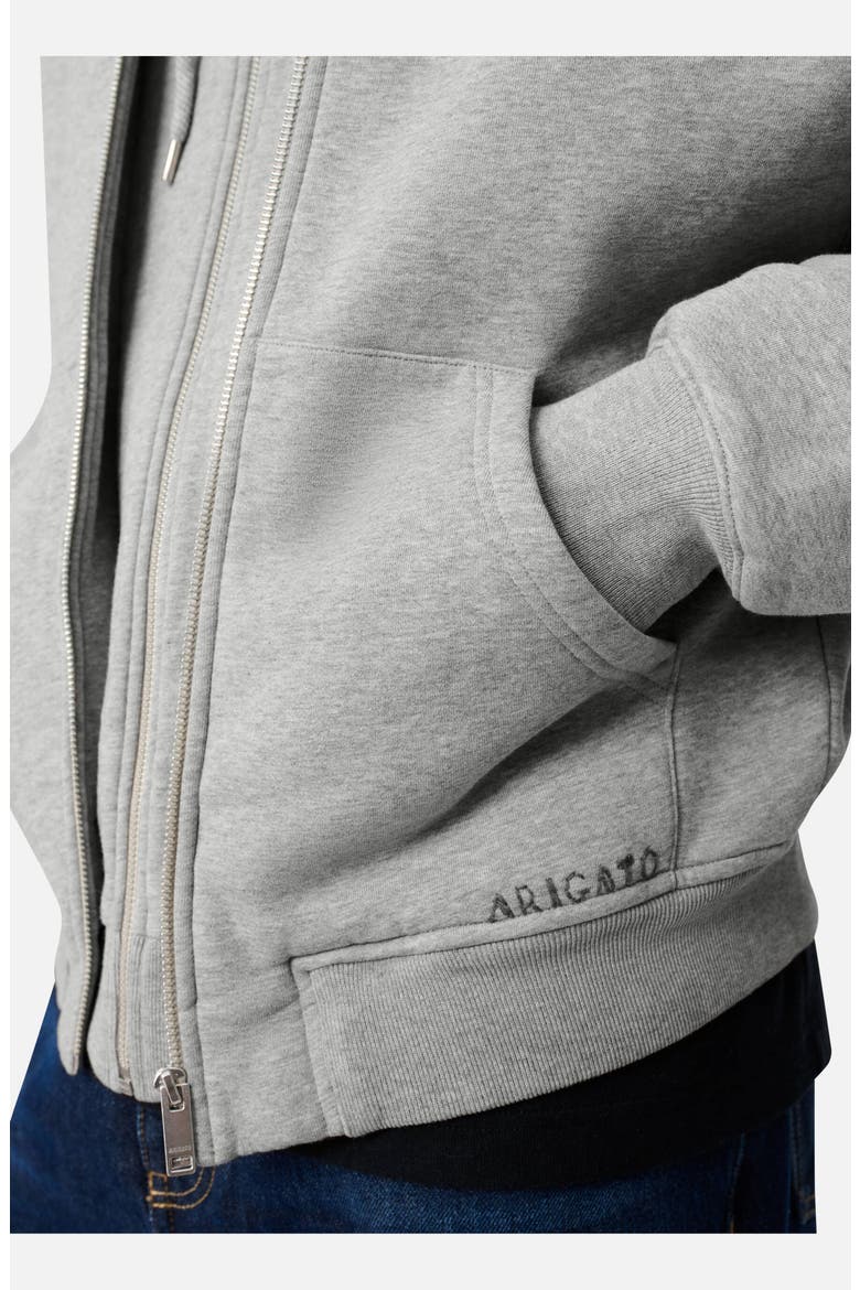 Trey Mélange Hoodie, Alternate, color, Grey Melange