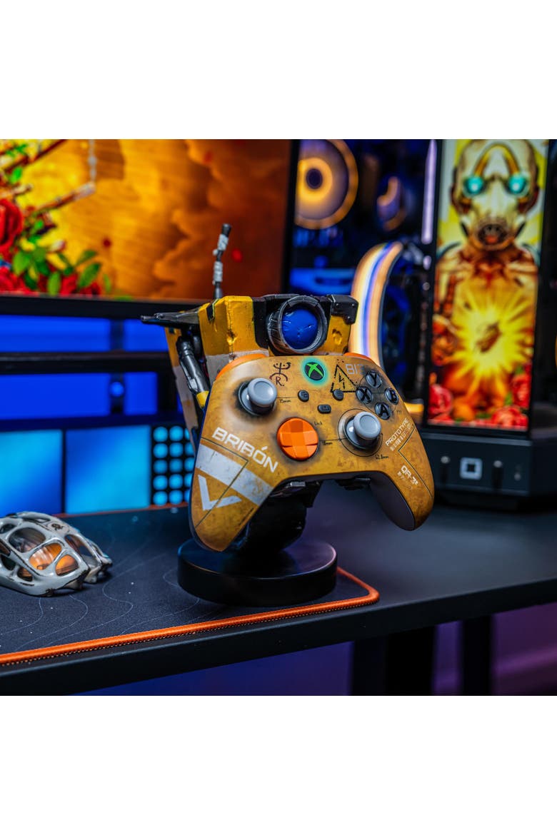 Borderlands 3 Claptrap  Phone & Gaming Controller Holder, Alternate, color, Multicolored