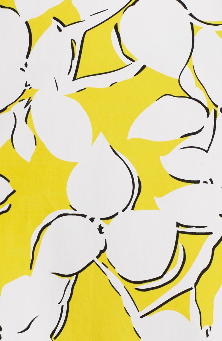 Diane von Furstenberg 'Samantha' Floral Print Shift Dress, Alternate, color,