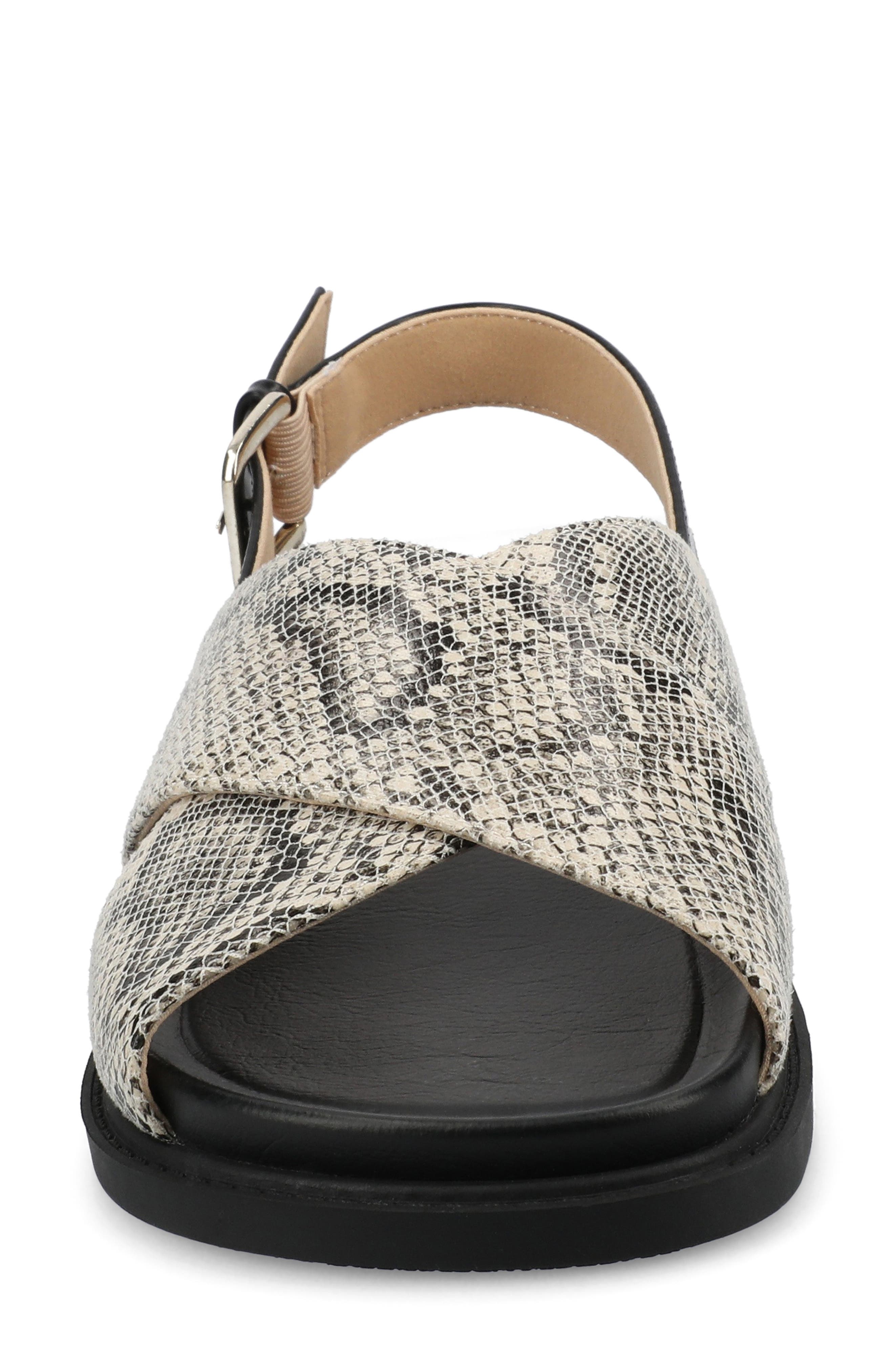 Marina Slingback Sandal, Alternate, color, SNAKE