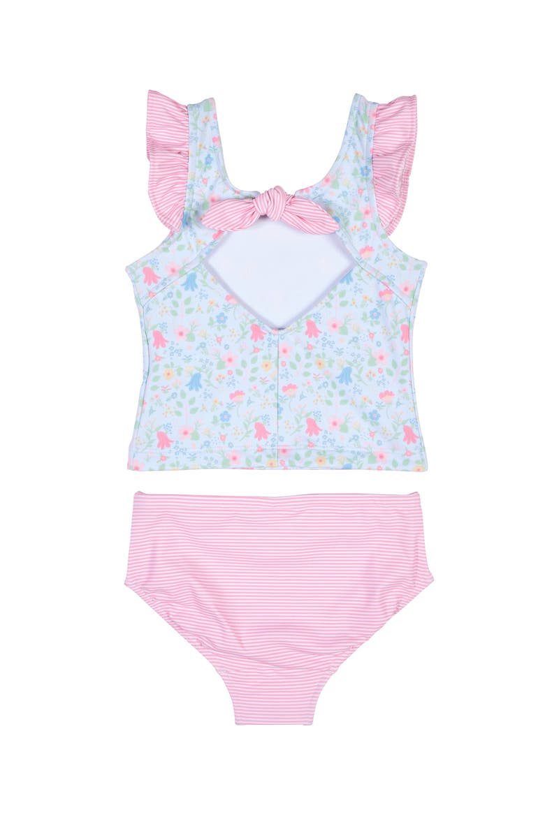 Floral Print Tankini, Alternate, color, Blue/Multi
