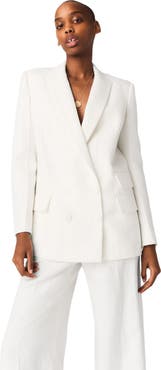 maje Double-breasted suit jacket