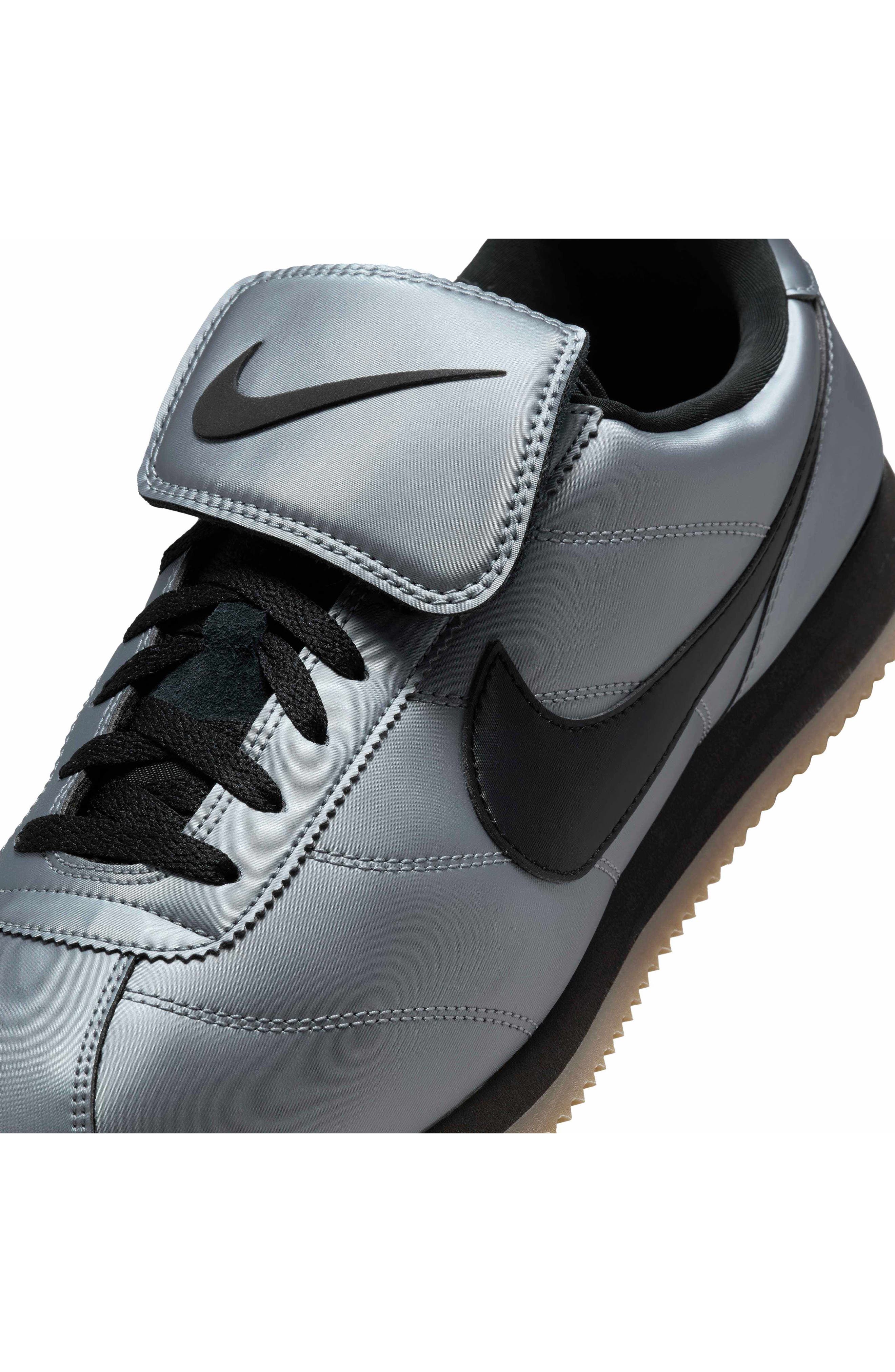 nike cortez dark grey