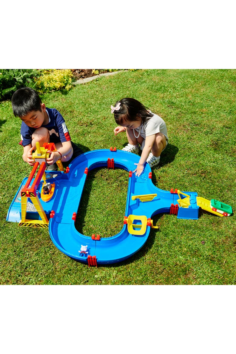 ContainerPort Waterway Playset, Toy Boat & 2 Animal Figures, Kids 3+, Alternate, color, Multicolored