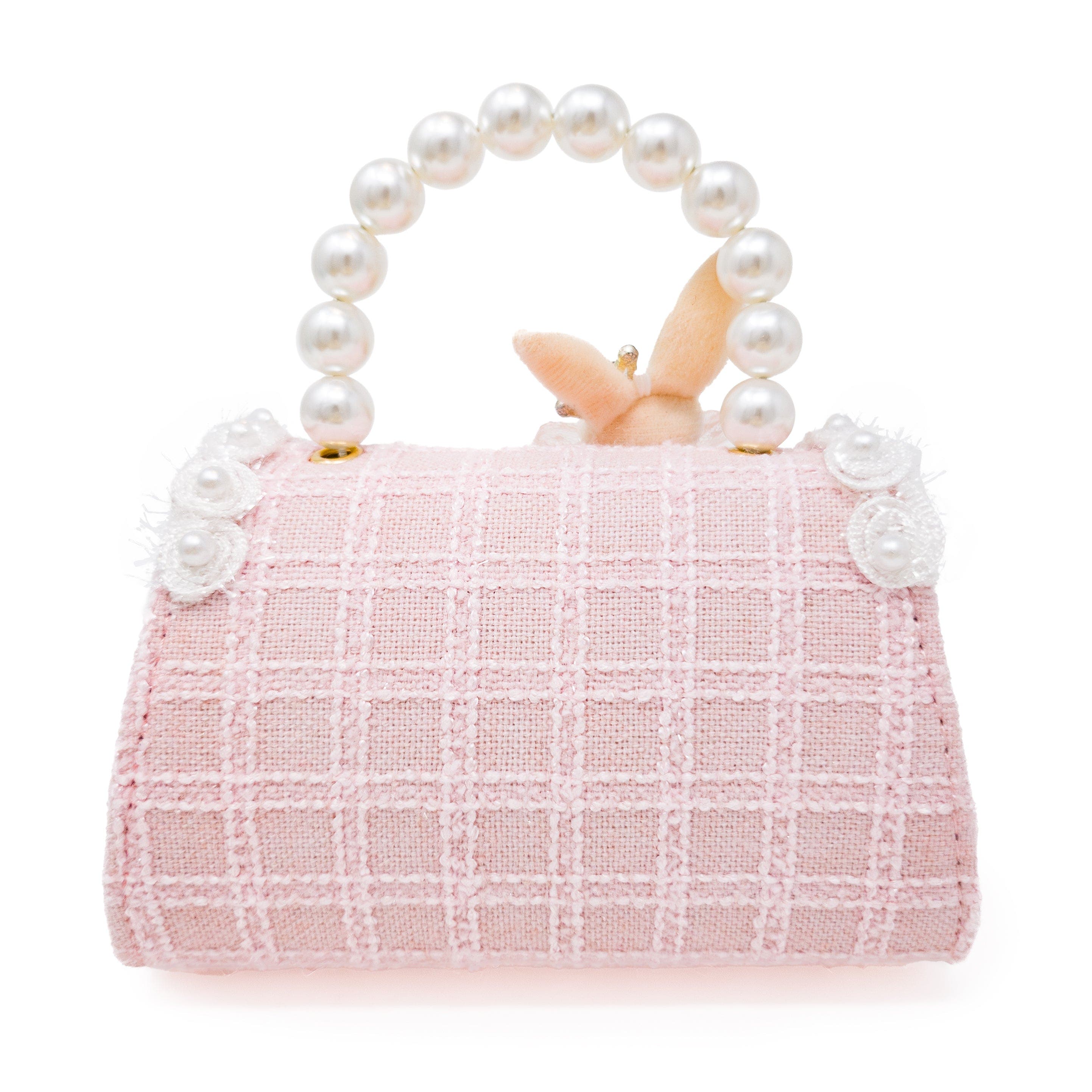 Hand Bag - Bunny Bloom, Alternate, color, Rose Milk