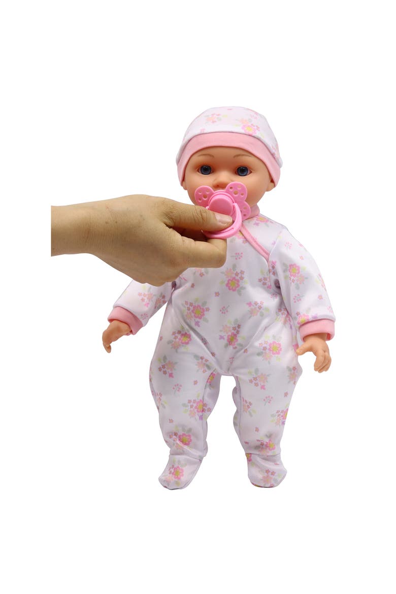 Deluxe Twin Set 14 Inch Baby Dolls, 4 Piece, Ages 2+, Alternate, color, Multicolored