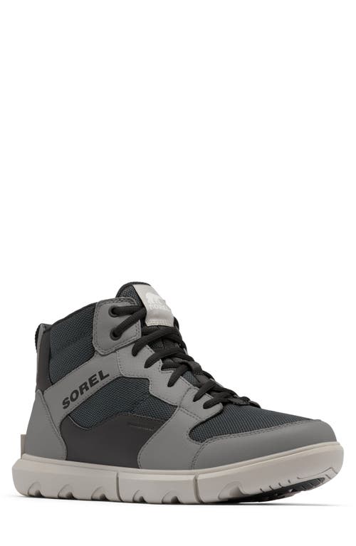 SOREL Explorer Next Waterproof Sneaker in Grill/Dove 