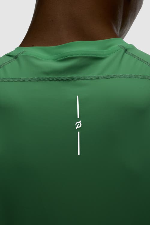 Peloton Interlock Run Singlet In Green