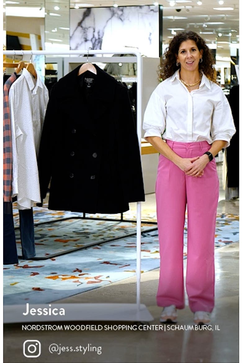 Slim Fit Wool Naval Officer's Coat video