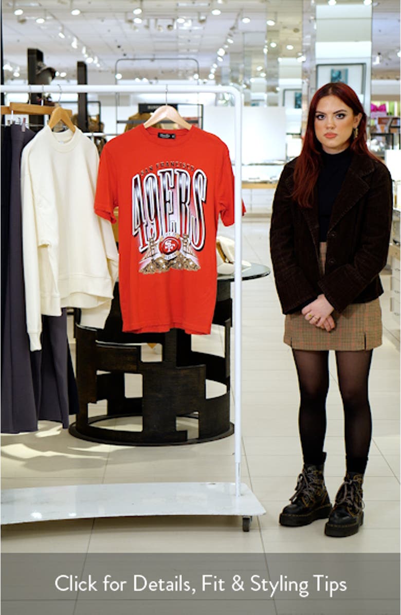 49ers Gold Rush Cotton Graphic T-Shirt, sales video thumbnail