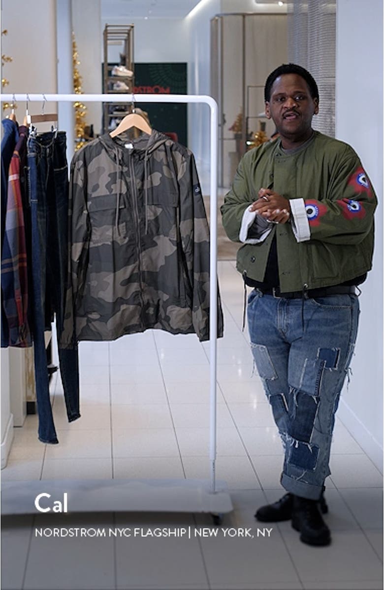 Stride Camo Hooded Jacket, sales video thumbnail