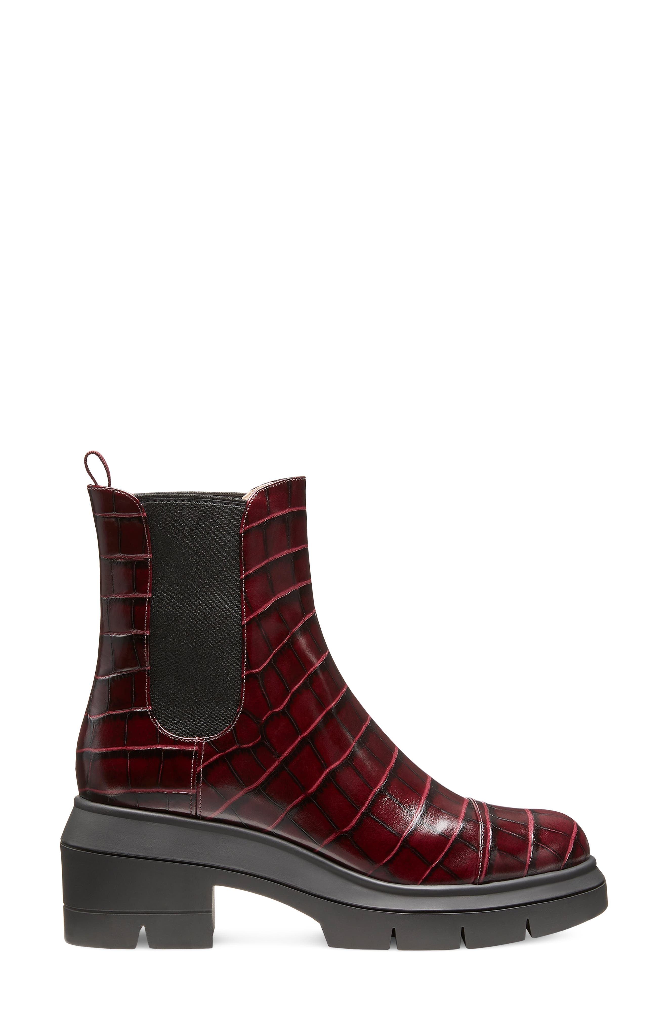 Norah Chelsea Boot, Alternate, color, PLUM