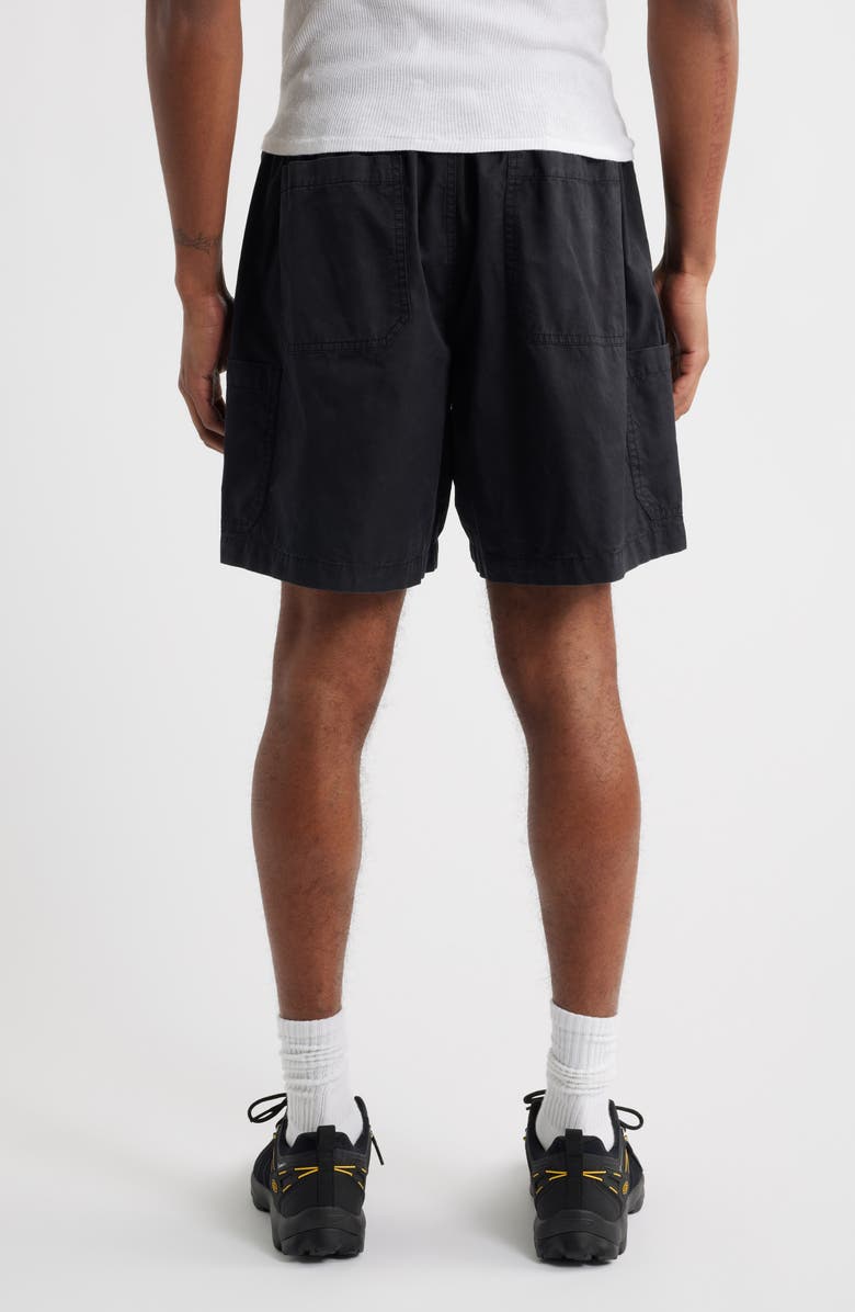 Obey Easy Nelson Cotton Cargo Shorts, Alternate, color, Digital Black Faded Wash