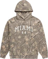 Uscape Apparel Men's Uscape Apparel Camo Miami Hurricanes Back Bay Fleece Hoodie