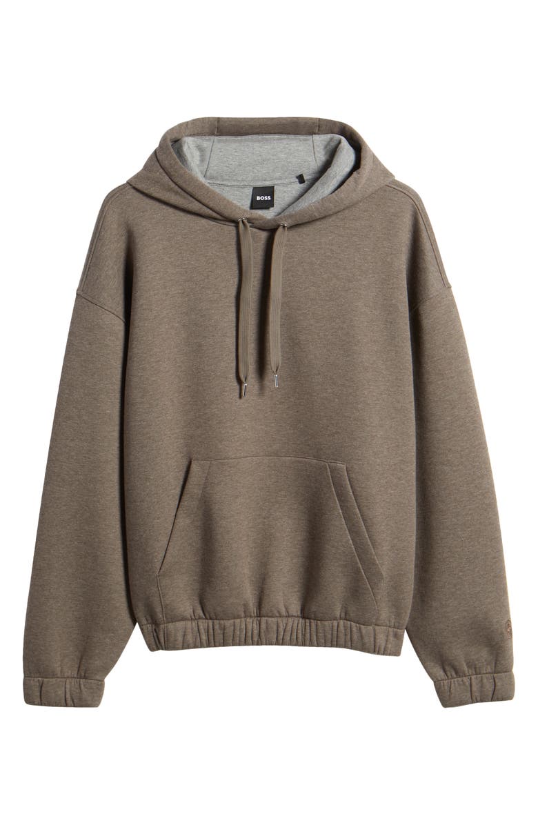 BOSS Stevens Pullover Hoodie, Alternate, color, Dark Beige