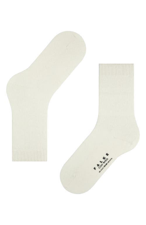 Falke Cosy Crew Socks In Neutral