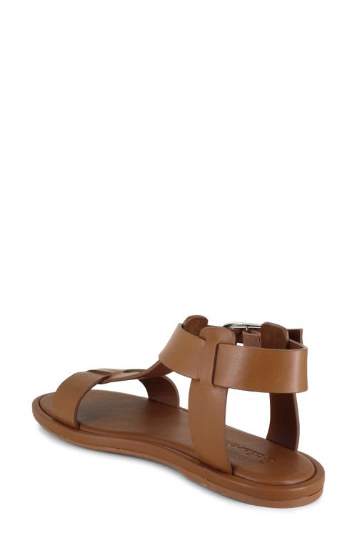 Splendid Fausta Ankle Strap Sandal In Cognac