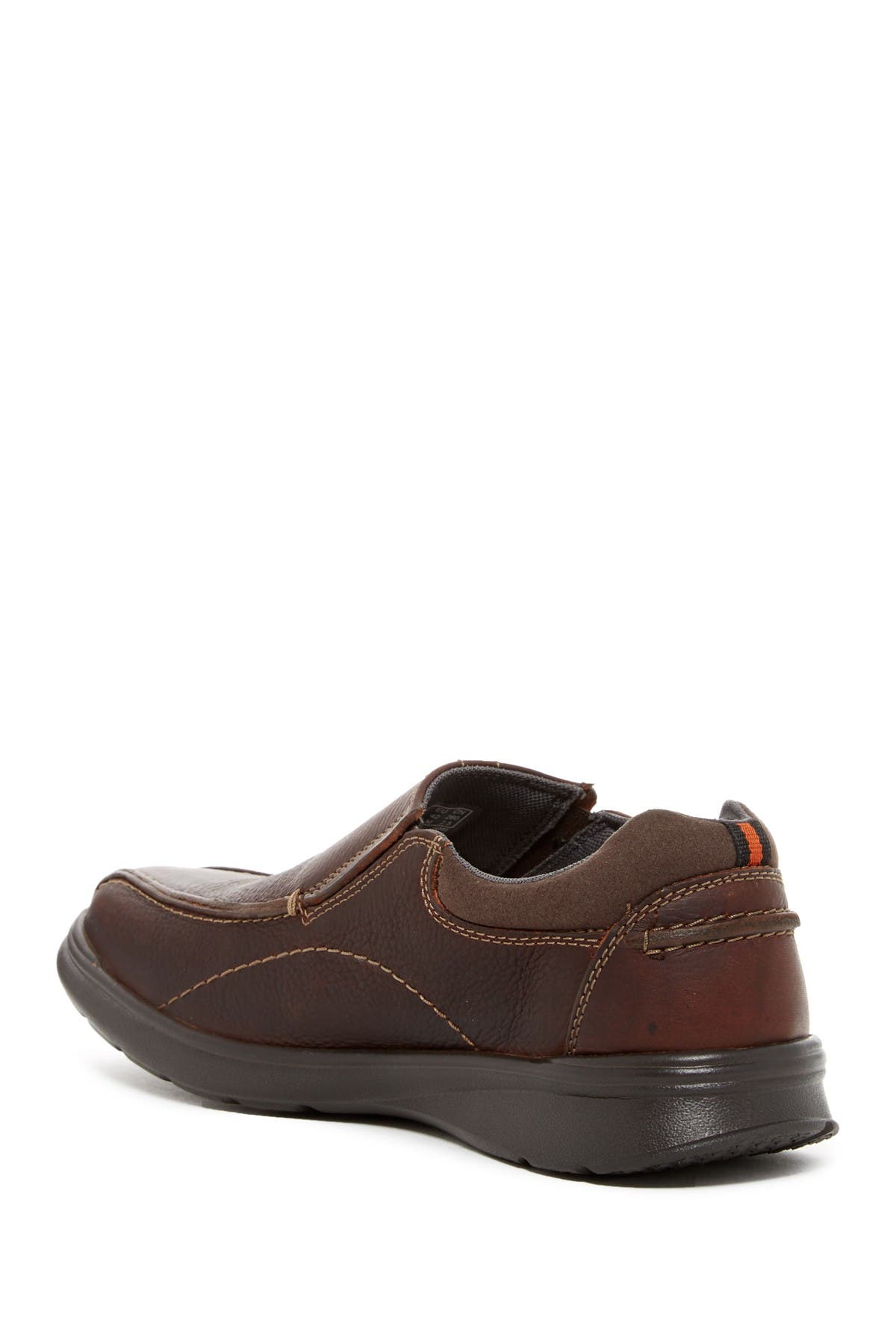 Clarks<sup>®</sup> Cotrell Step Leather Slip-On Loafer - Wide Width Available, Alternate, color, 