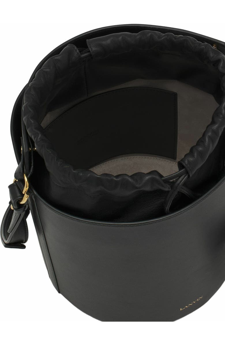 Lanvin Séquence Leather Bucket Bag, Alternate, color,