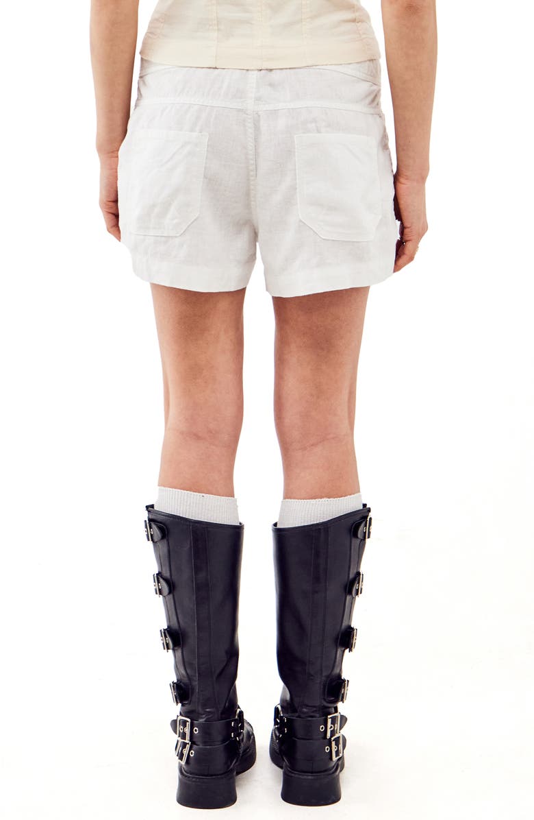 BDG Urban Outfitters Linen Drawstring Shorts, Alternate, color,