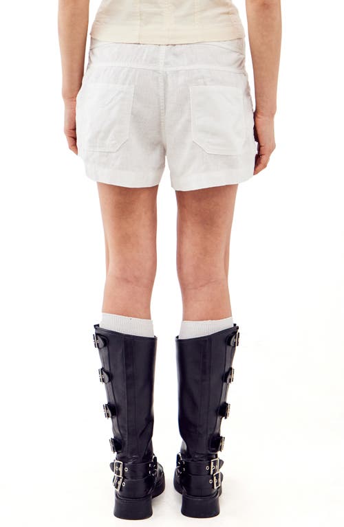 BDG URBAN OUTFITTERS BDG URBAN OUTFITTERS LINEN DRAWSTRING SHORTS