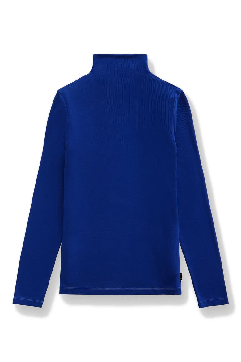 Chels Ribbed Turtleneck Sweater, Alternate, color, ENDLESS BLUE