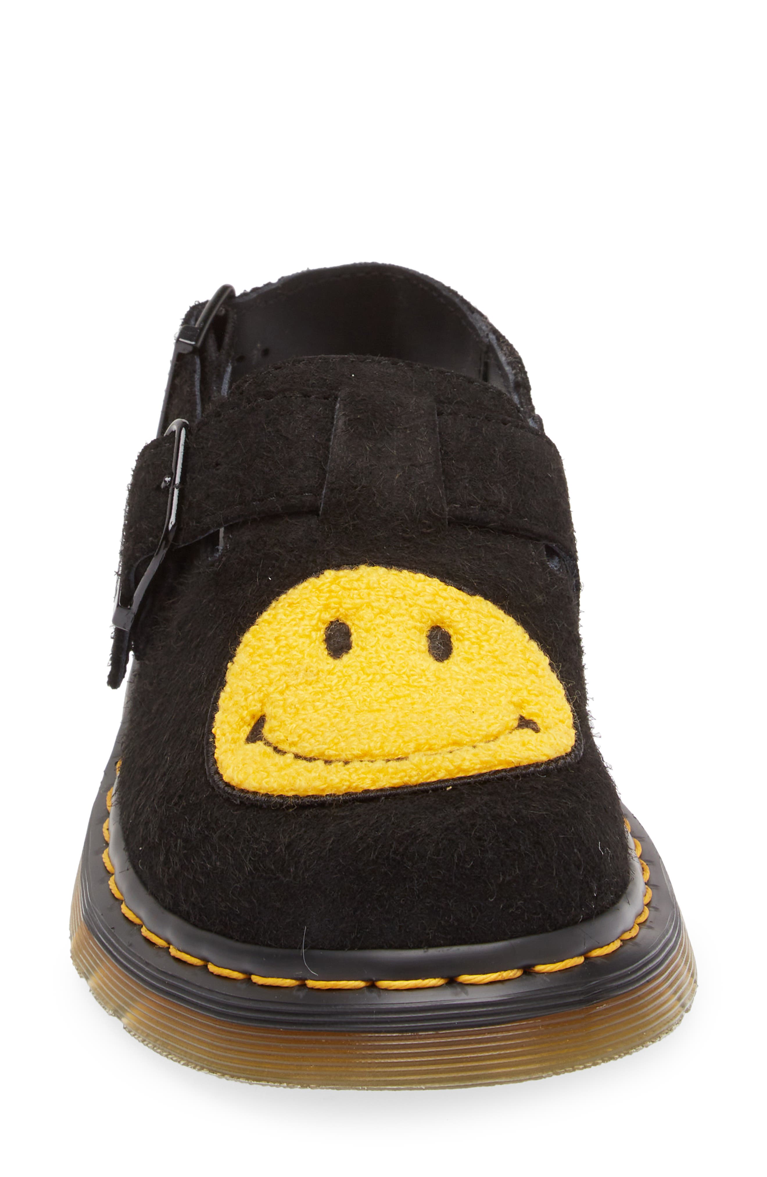 x Smiley® Slingback Mule, Alternate, color, BLACK